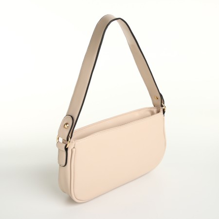 Women's bag with lightning, beige color-2
