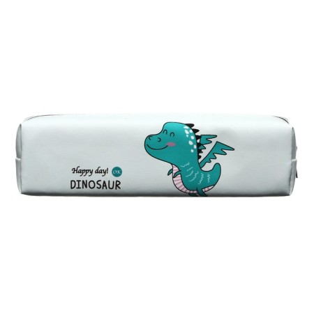 School penalty, on the zipper "Green dinosaur"-2