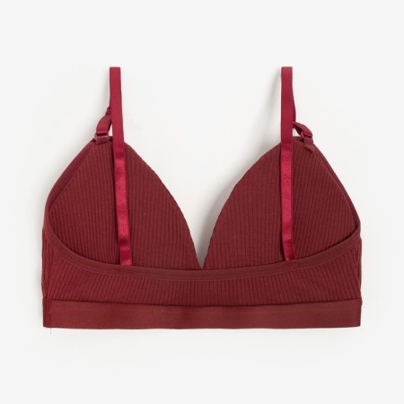 Top female, burgundy color, size 42-44-8