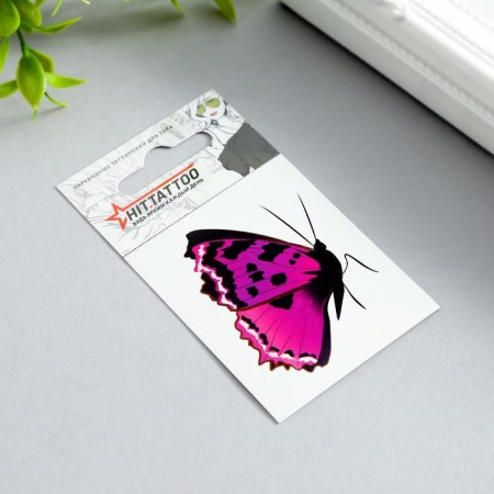 Tattoo on the body "Butterfly" 5.3x6.3 cm-1