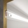 Built-in aluminum profile for Elektrostandard, LL-2-ALP007, 2 m, white color, white