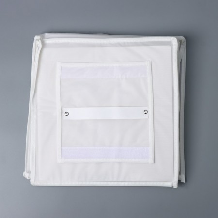 Suspension COVFR, 4 departments, 80 × 30 × 30 cm, white color-5