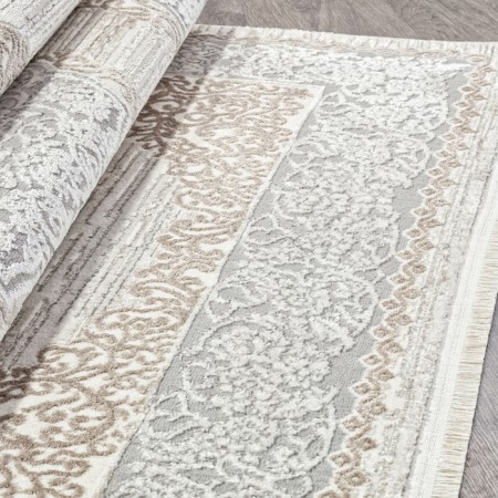 Rectangular carpet Kardlen Marmaris, size 145x230 cm, color Gry/D.Beige-2