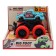 Friction Funky Toys, with graffiti, with crash effect, 4x4, blue color