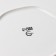 Ceramic plate "White Marble", 27 cm, white color