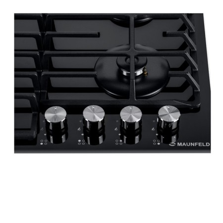Hlect surface Maunfeld EGHG.64.63CB/G, gas, 4 burners, black-10