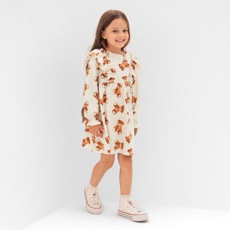 Baby dress with ruffles KAFTAN "Bear" R.32 (110-116)-5