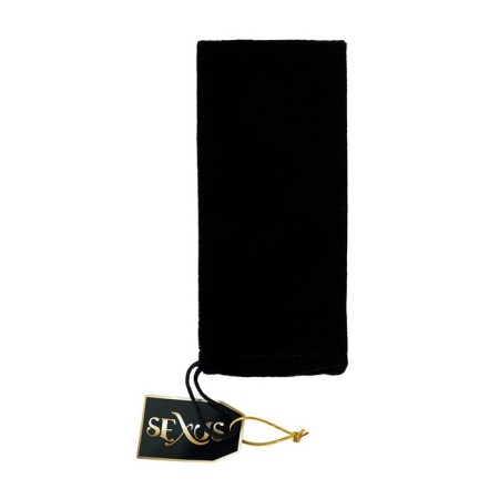 Sexus Glass glass mini-vibrator, glass, black, 10 cm-6