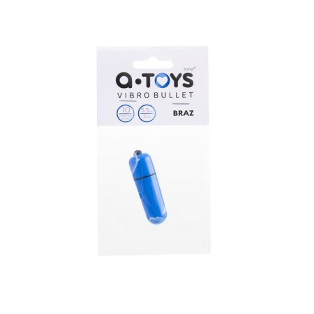 Vibroopul A-Toys Braz, ABS plastic, blue color, 5.5 cm, D1.7-1