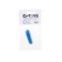 Vibroopul A-Toys Braz, ABS plastic, blue color, 5.5 cm, D1.7