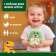 Musical toy "Funny Dino", sound, light, color light green