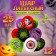 Shar Latex 12 ““ Halloween Festival! ”Feast, silkography, 2-hand, 5 designs, set 25 pcs.