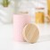 Bank for bulk products "Scandy", 430 ml, 11.5 × 7.3 cm, pink color