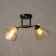 Chandelier "Charlene" 2he27 40W Black 46x25x26 cm Bayerlux
