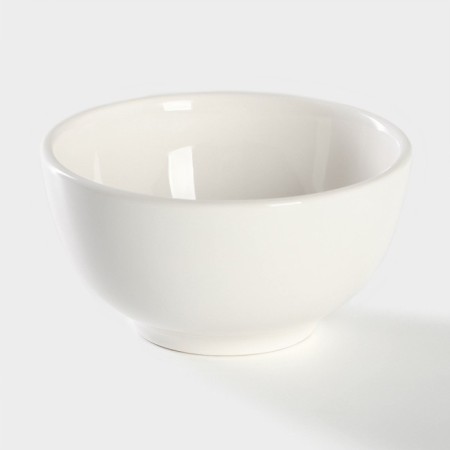 Saladnik porcelain shade White Label, 400 ml, D = 12.5 cm, white color