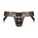 Strap-on-on-ume harnais curious strapon, bronze, eco-leather