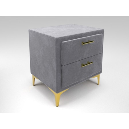 Tumbling bedside room 500x400x570 Gray velor