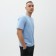 Men's T -shirt Minaku: Basic Line Man Blue color, size 44