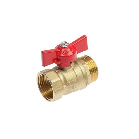 Ballic zein tap, inner/outer thread 1 ", butterfly-1