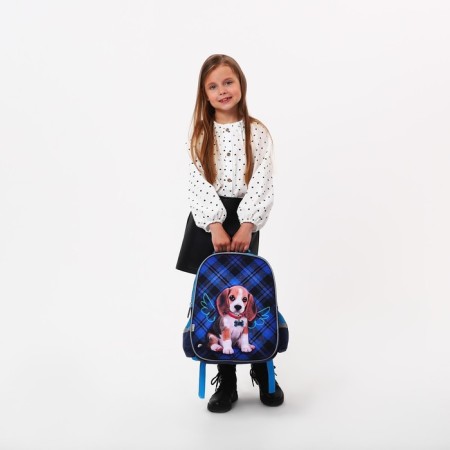 Backpack school Calligrata "Dog", 39 x 30 x 14 cm-9