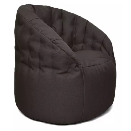 Chelsea chair, size 85x85 cm, fabric fabric, black color-1