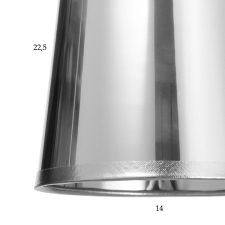 Lamp Bayerlux "Jardin" E27 silver 15x15x47-147 cm-4