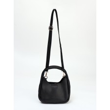 Bag Female Tout with zipper, black color