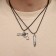 Kulons "Demetrons" Pistol and bullet, black color in gray-silver, 45 cm