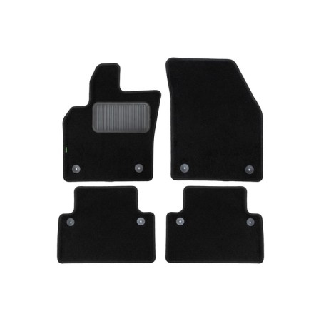 Rugs in the Standard Salon for Volvo S40 automatic transmission 2004-2007, 2007-2012, sedan, 4 pcs., Textile