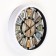 Wall clock, series: interior, discrete move, d-25 cm, aa, white