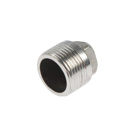 Zein plug, 3/4 ", cork, external thread, stainless steel, packing 100 pcs.