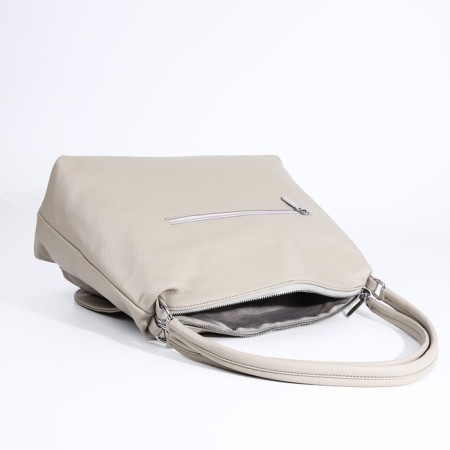 Bagon-tout on lightning, 3 outer pockets, light-gray color-6