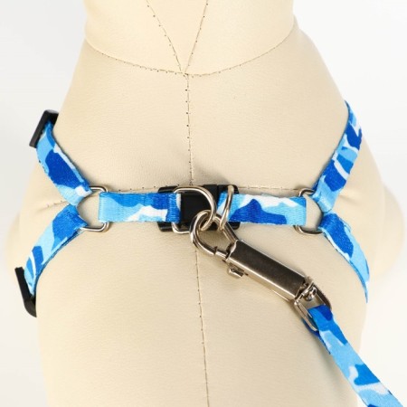 Camouflage set, kapron, leash 120 x 1 cm, fire 21-35 cm, blue-blue-3