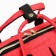 Women's backpack with thermal carman, thermal mosque - portfolio, red color