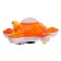 The developing toy "sea star" moves, rotates 360 degrees, light and sound effects, mix