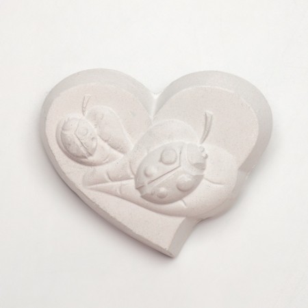 Mineral stone "Piggon" for birds heart with coal, 60 g-5
