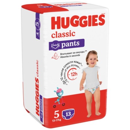 Huggies Classic 5 (13-17kg) 13 pcs.-10