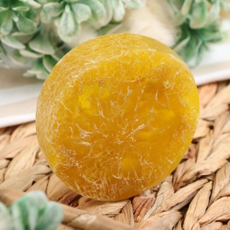 Massage soap with Luffa "Orange" 100 g "Dobroparov"