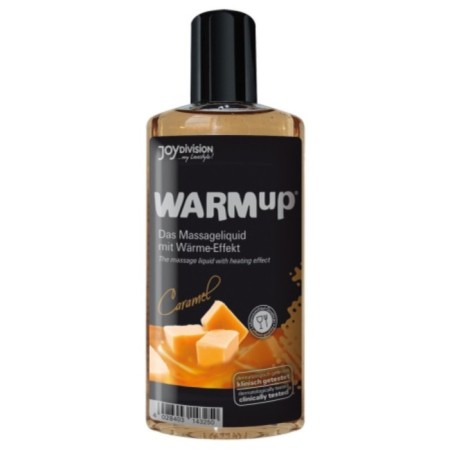 The edible massage agent Joydivision Warmup with the taste of caramel, warming, 150 ml