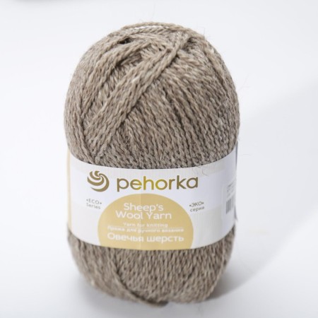 Yarn "sheep wool" 100% wool 200m/100g (371-senior)-4