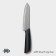 Knife Kuhnny ceramic Magistro Black, blade 15 cm, handle Soft-Touch, black color
