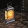 LED figure "Silver lantern with deer" 7 × 13 × 3.5 cm, plastic, batteries AG13x3, glow warm white