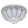 Economic light lamp 5513/5CR RC WTLED, E14 5x40W, color chromium