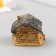 Figure for Florarium Polystone "House with a straw roof" mix 4x3.2x3.2 cm