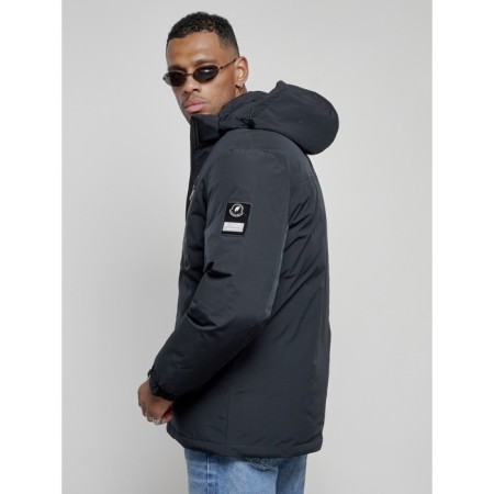Male jacket, size 58, dark blue color-9