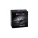 Electro -baking mystim Pearly Pete, silicone, black color, 14 cm
