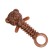 Chewing toy toy with the aroma of feed "Teddy bear", 9 x 4.5 cm