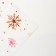 Paper packaging with silence, New Year's packaging "Snowflakes on White", 50 x 66 cm.