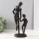 Souvenir Polystone "Dad and Son" Black 36x16x10 cm