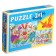 Maxi-Puzzles 2 in 1 "Unicorns + dinosaurs No. 4", 24 and 24 elements